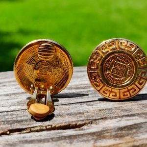 Vintage Givenchy clip on earrings